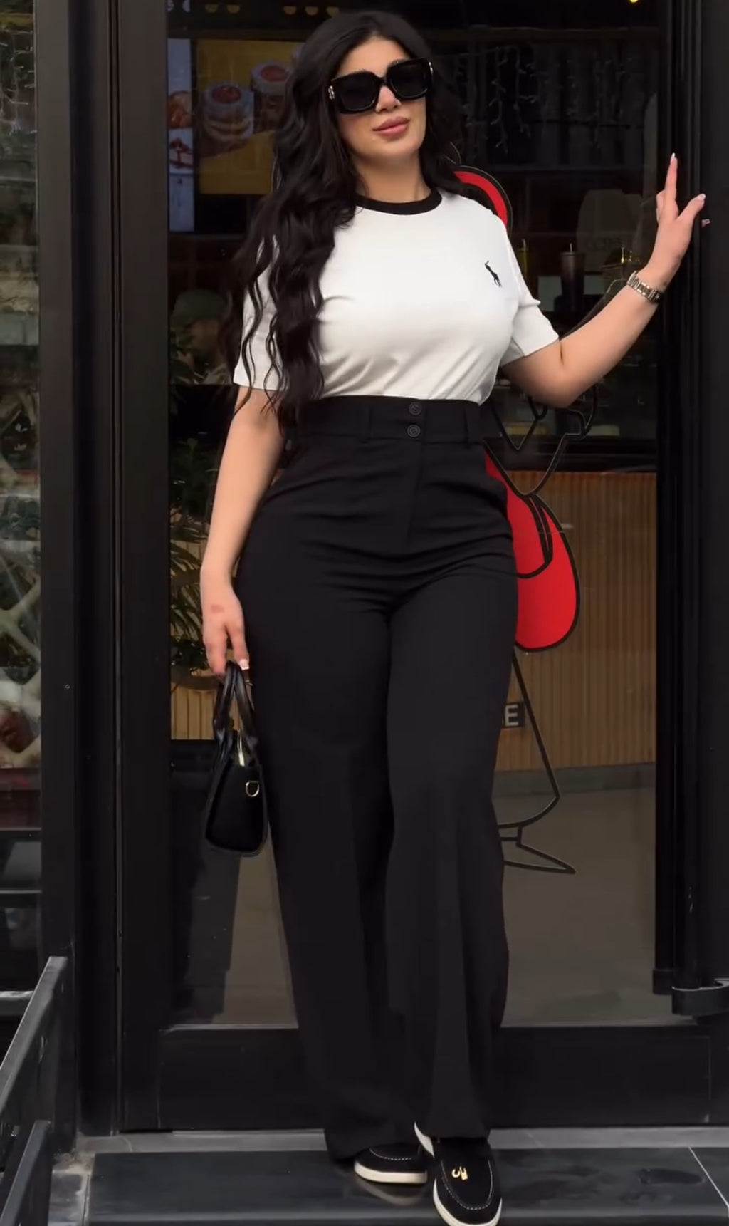 Pantalon coupe large