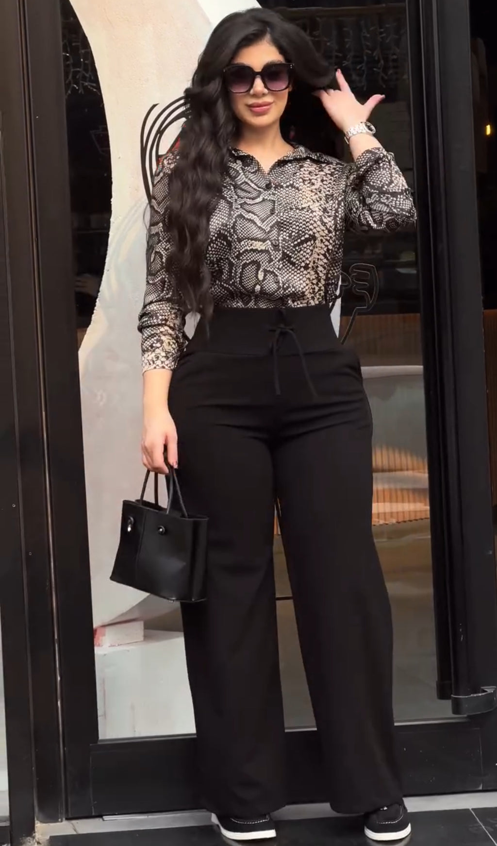 Pantalon droit élégant